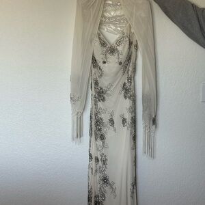 Vintage Wedding Dress 100% Silk